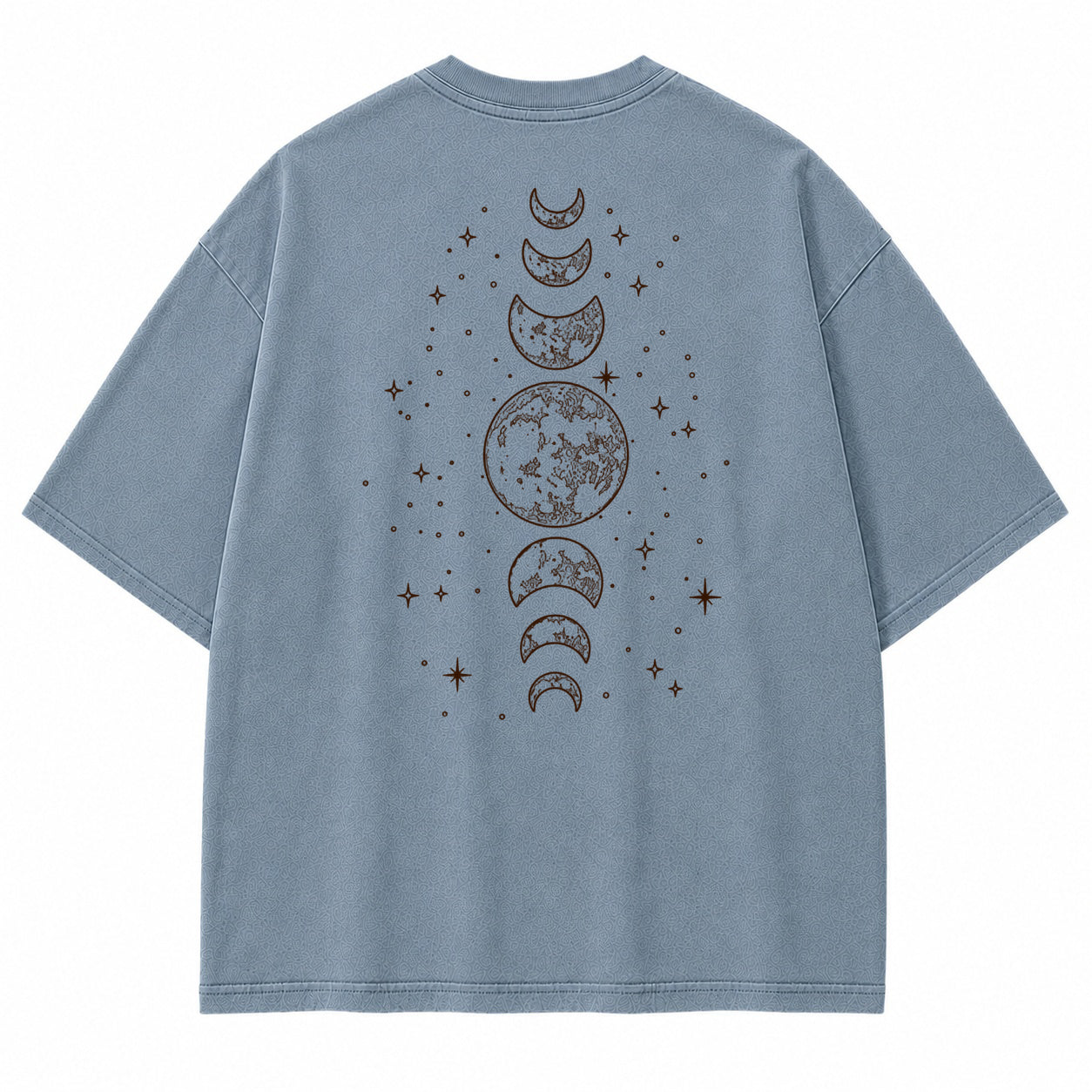 Moon Phase Alignment Celestial Graphic T-Shirt