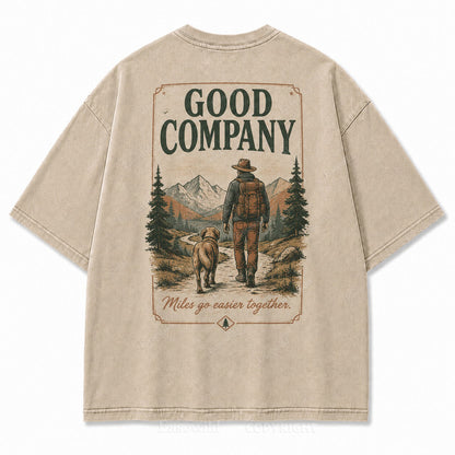 Good Company Makes Miles Easier Tee
