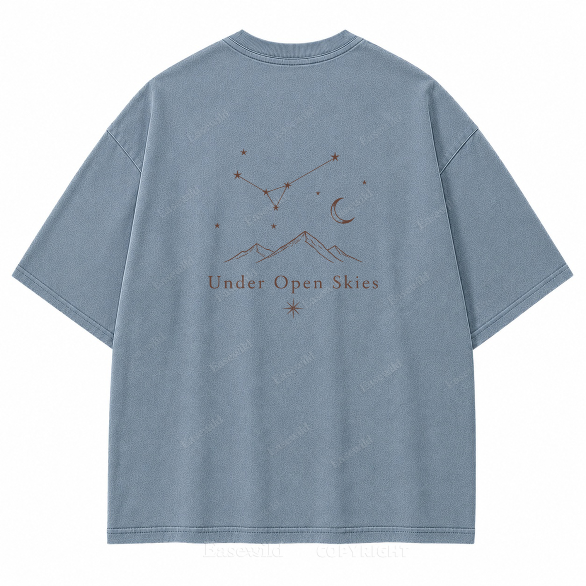 Under Open Skies Washed Back Print Tee