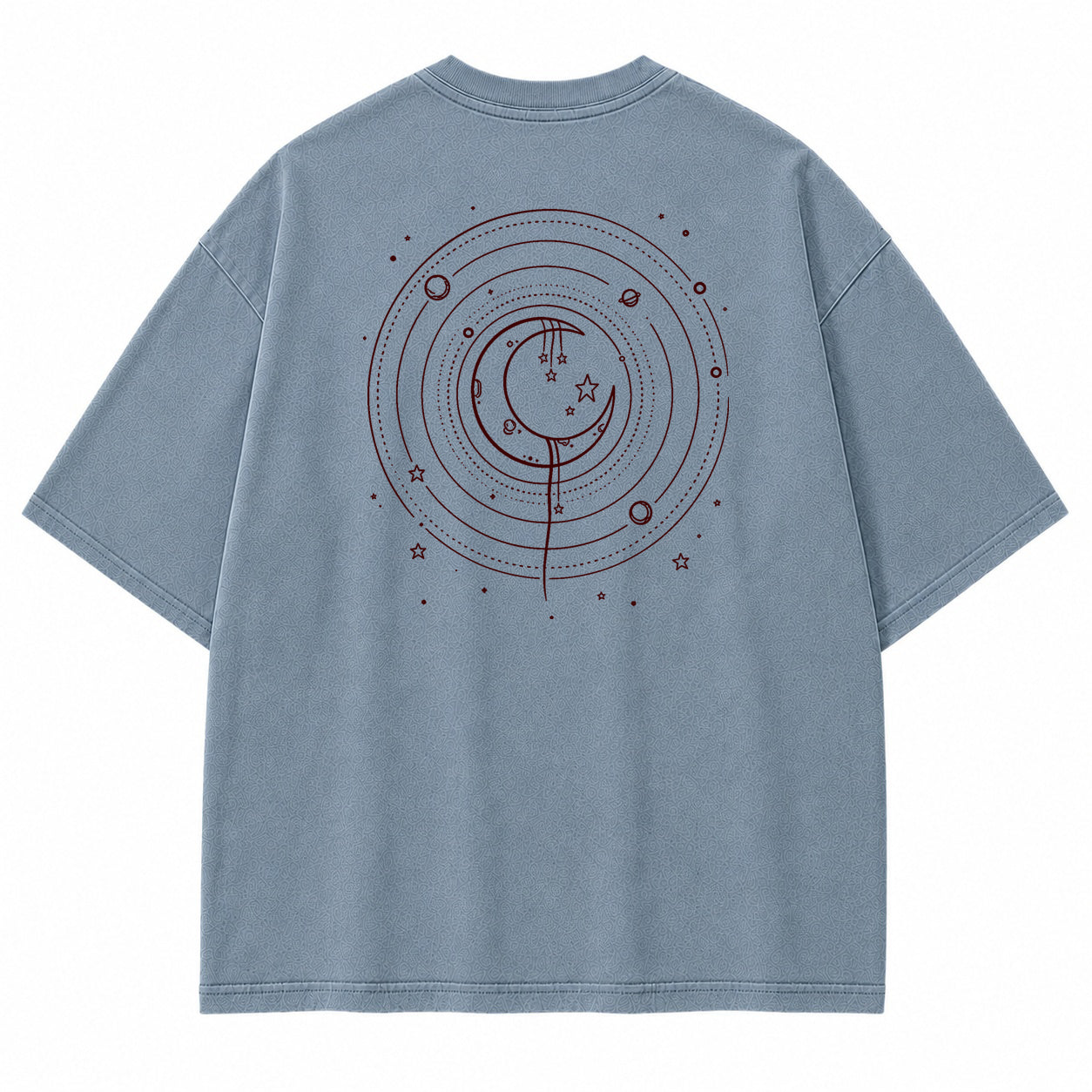 Celestial Moon Orbit Graphic T-Shirt