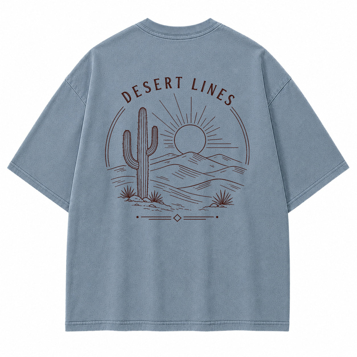 Desert Lines Minimal Graphic T-Shirt
