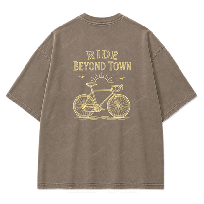 Ride Beyond Town Graphic Print Tee