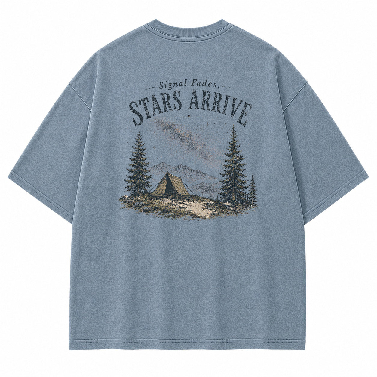 Signal Fades Stars Arrive Graphic T-Shirt