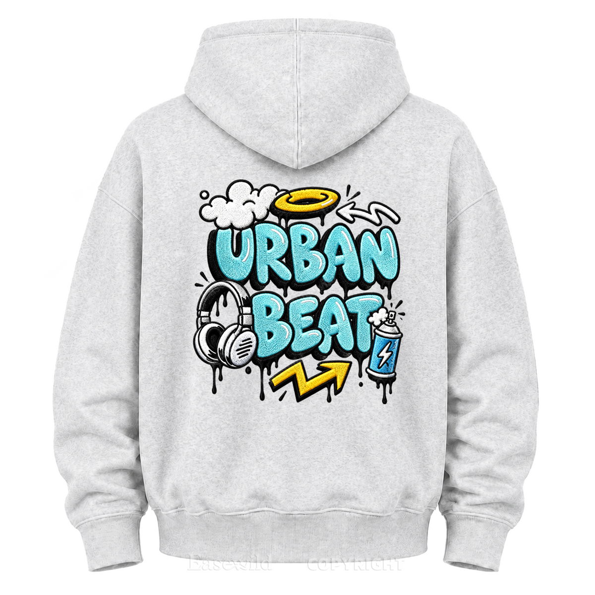 Urban Beat Graphic Hoodie