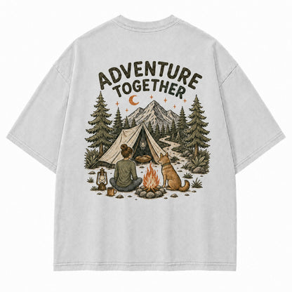 Adventure Together Campfire Graphic Tee