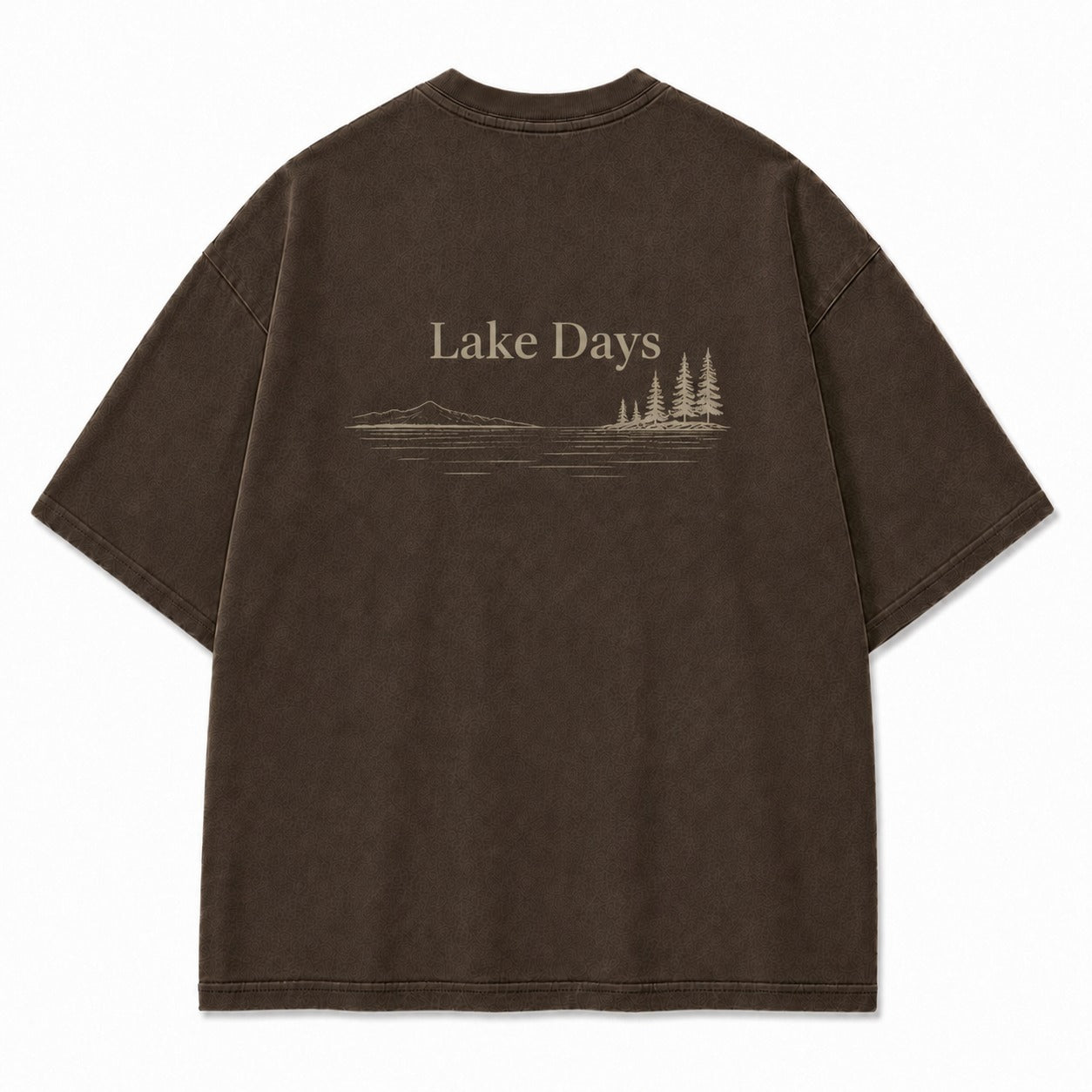 Where Quiet Lake Days Feel Simple and Free Tee