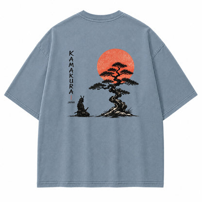 Kamakura Pine Tree Vintage Graphic T-Shirt