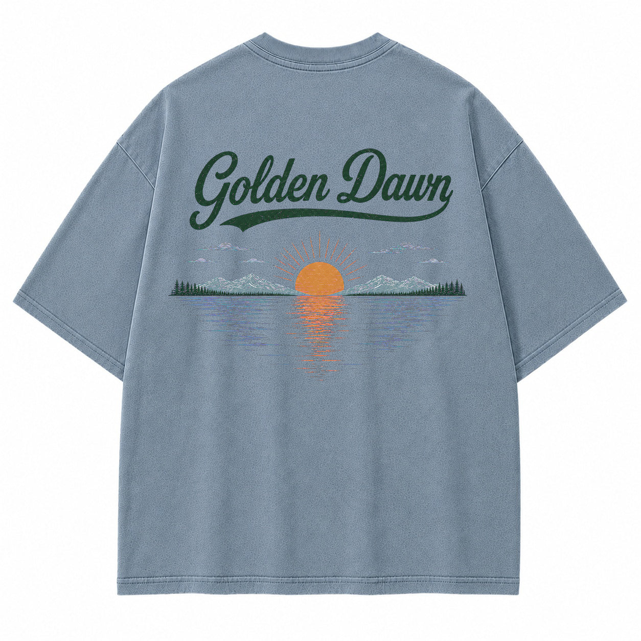 Golden Dawn Lake Graphic T-Shirt