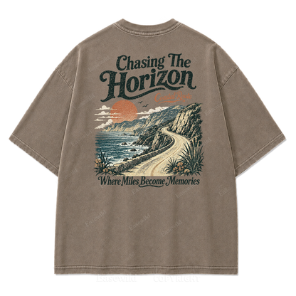 Chasing the Coastal Horizon Print Tee