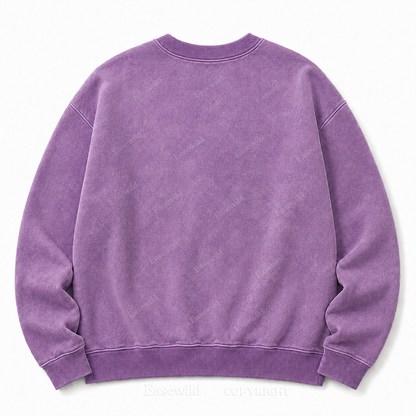 Somewhere Between Lost & Free Washed Crewneck