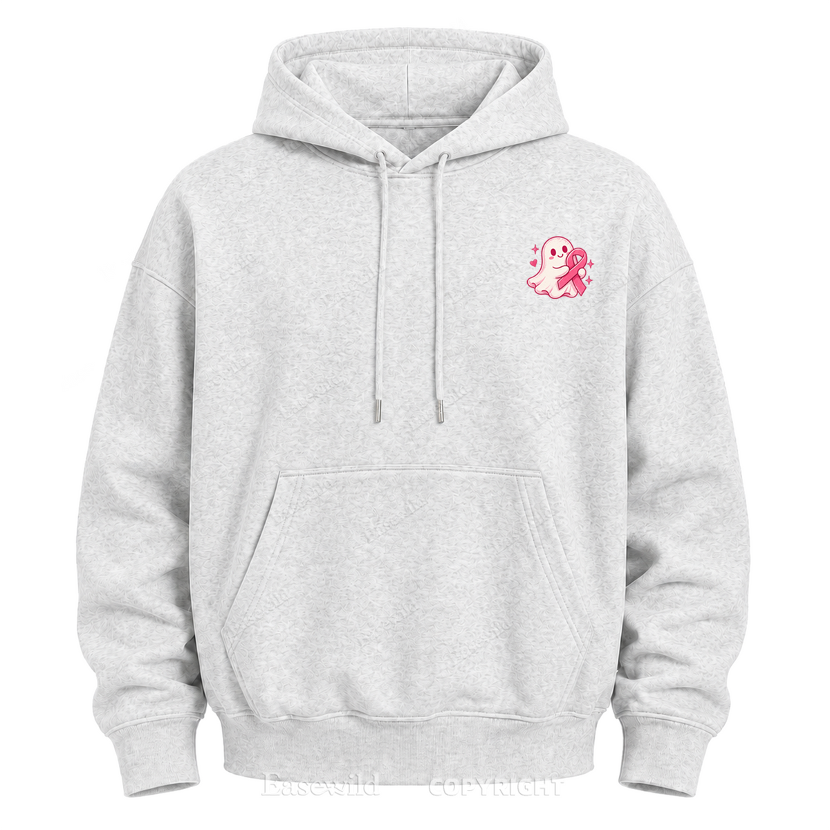 Pink For A Purpose Ghost Graphic Hoodie