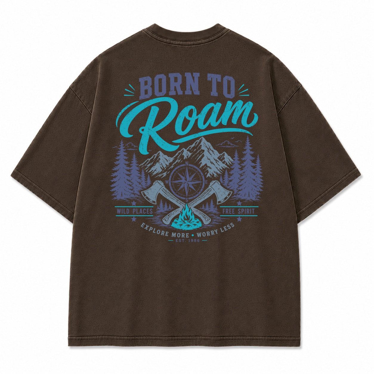 Born To Roam Graphic T-Shirt