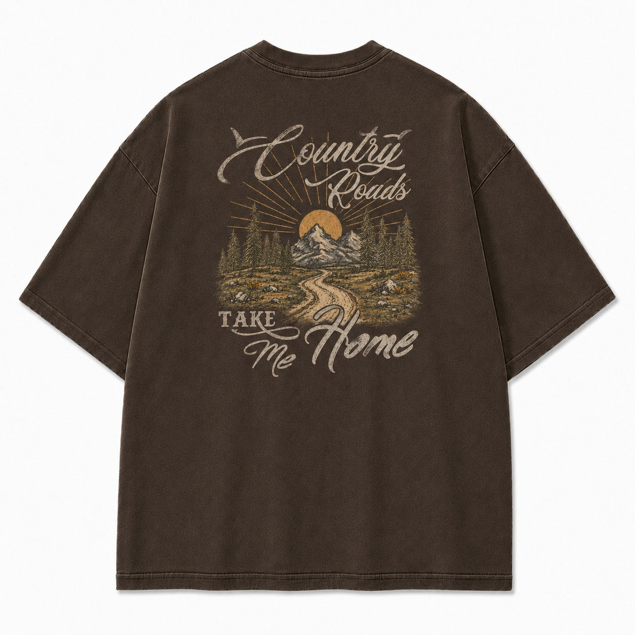 Country Roads Take Me Home Graphic Tee