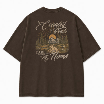 Country Roads Take Me Home Graphic Tee