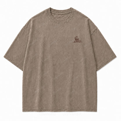 Overstimulated Nature Club Washed Print Tee