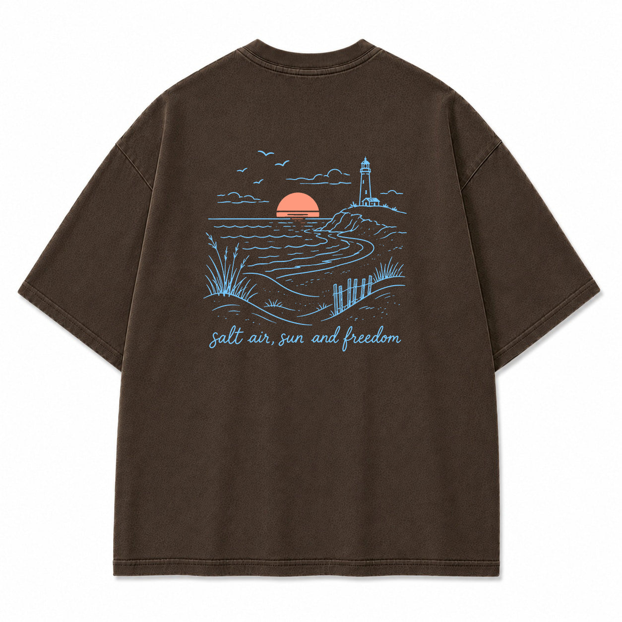 Salt Air Sun and Freedom Graphic T-Shirt