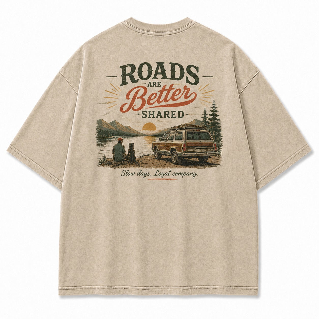 Roads Are Better Shared Tee