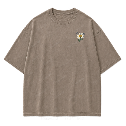 Not Perfect Still Me Authentic Self‑Love Washed Graphic Tee