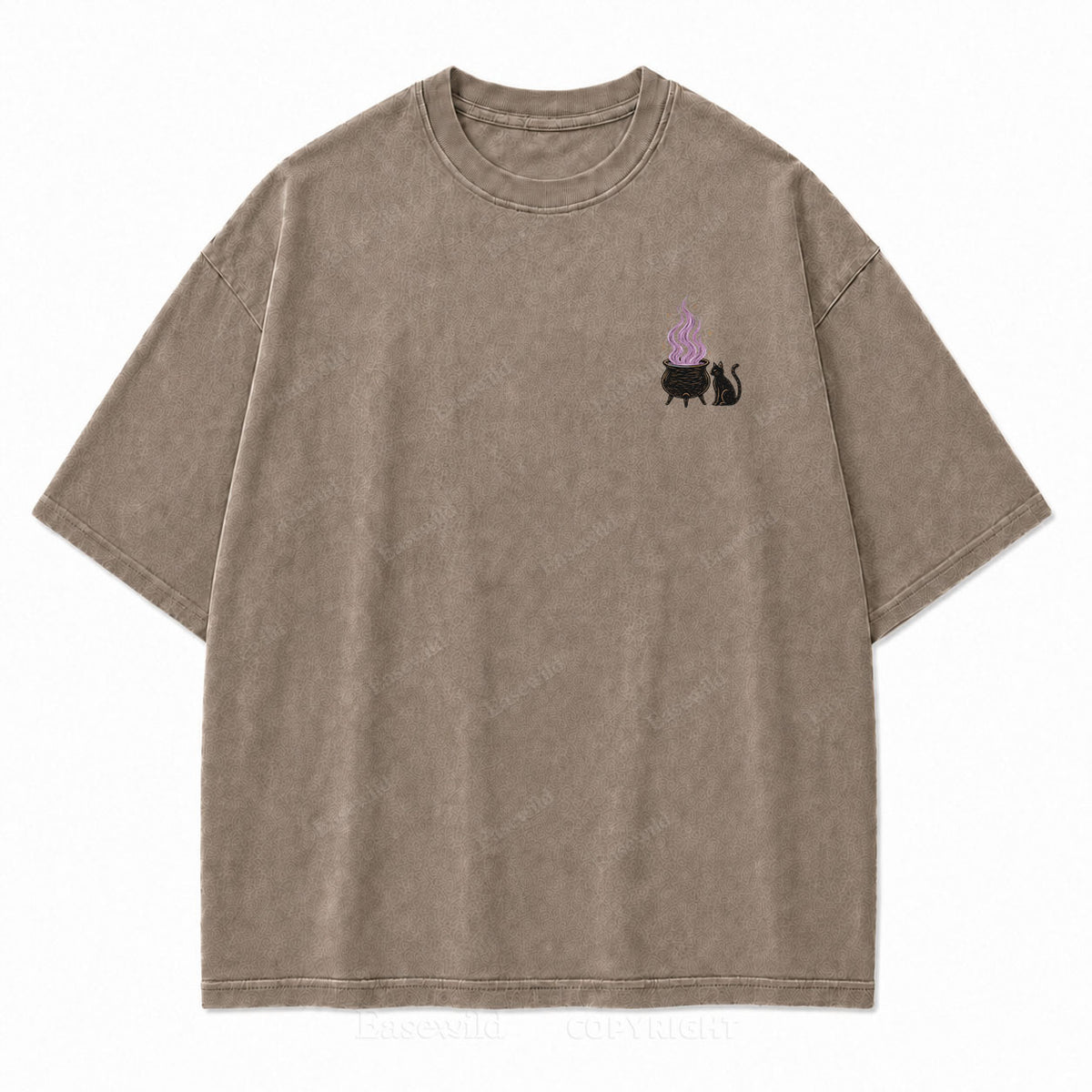 Girls Will Be Girls Halloween Washed Graphic Tee