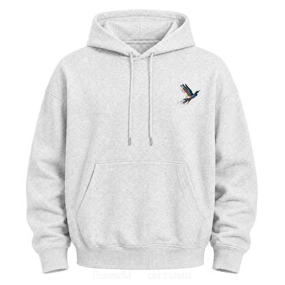 Pixel to Peaks  Graphic Hoodie