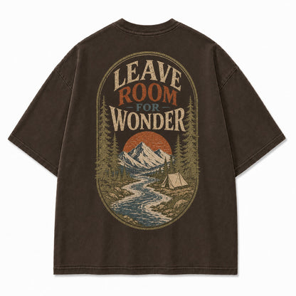Leave Room for Wonder Washed T-Shirt