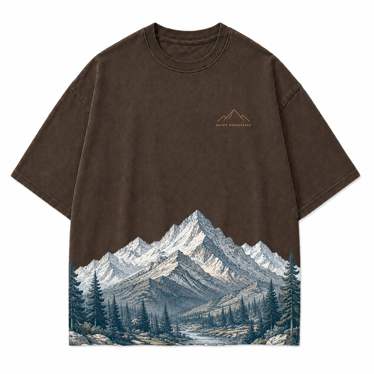 Summit Echo Alpine Landscape Graphic T-Shirt
