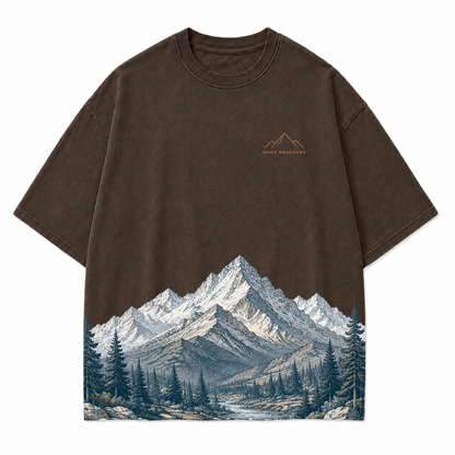 Summit Echo Alpine Landscape Graphic T-Shirt