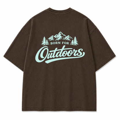 Born For Outdoors Graphic T-Shirt