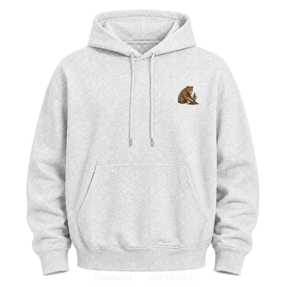 Leave It Better – Vintage Bear & Mountain Graphic Hoodie