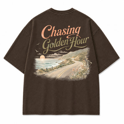 Chasing Golden Hour Graphic T-Shirt