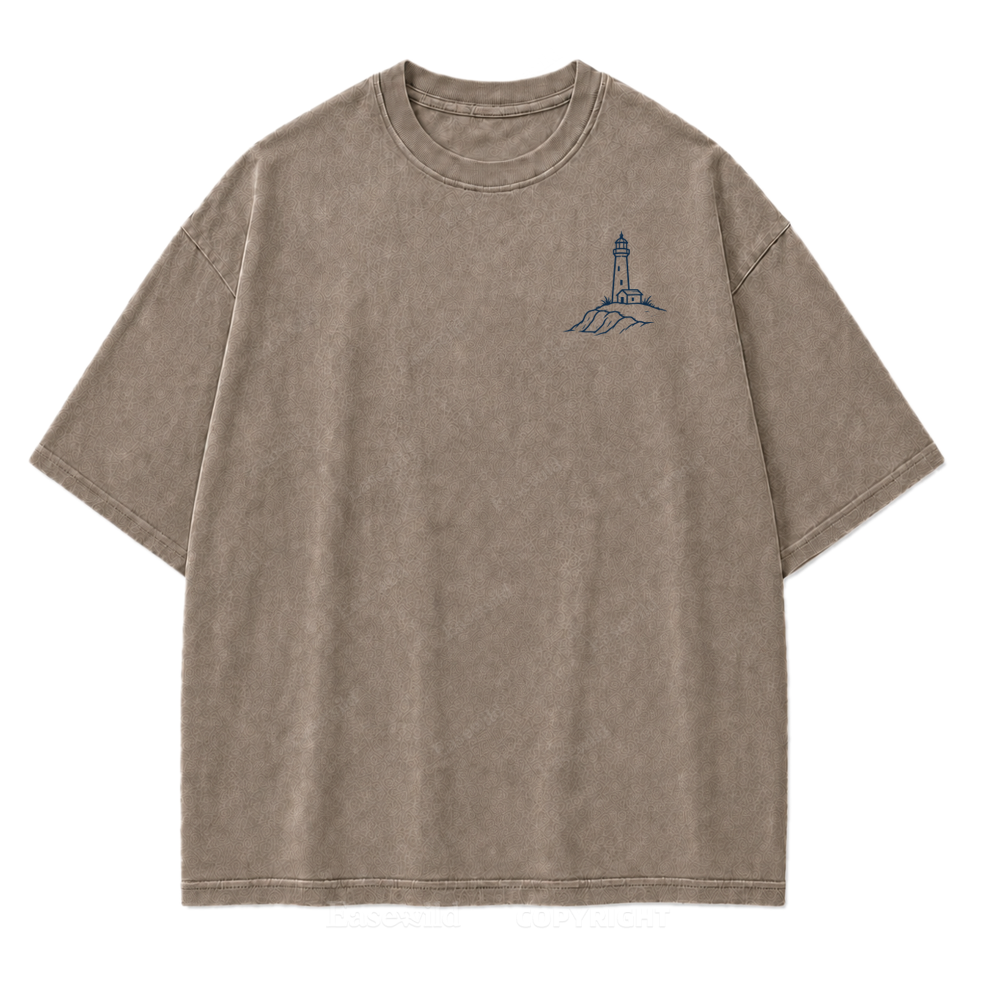 Salt Air Sun and Freedom Washed Print Tee
