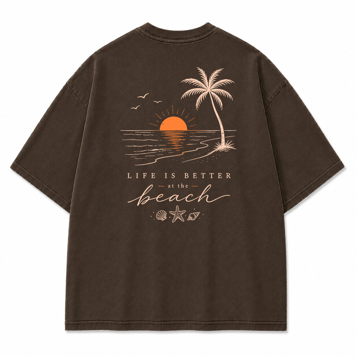 Life Is Better at the Beach Graphic T-Shirt