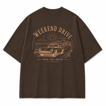 Weekend Drive Graphic T-Shirt