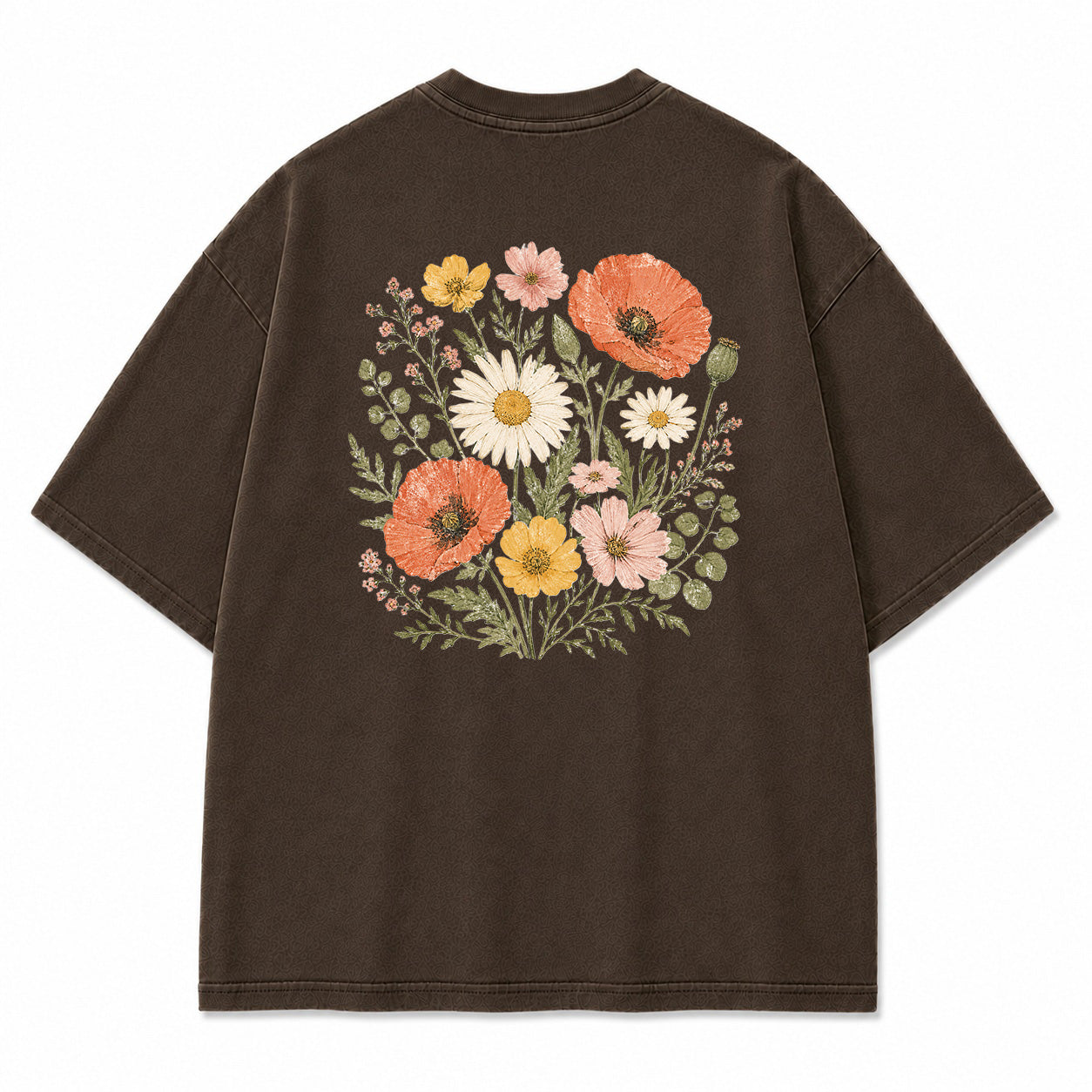 Wildflower Bouquet Graphic T-Shirt
