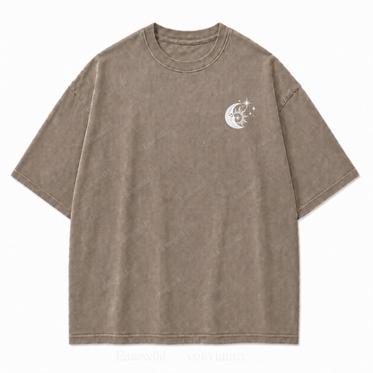 Between Earth & Sky Mountain Vintage Print Tee