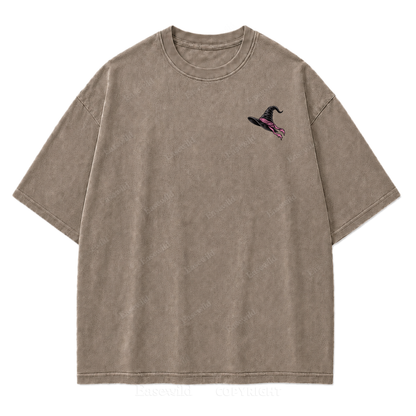 Be Yourself Wild Boho Witch Washed Graphic Tee