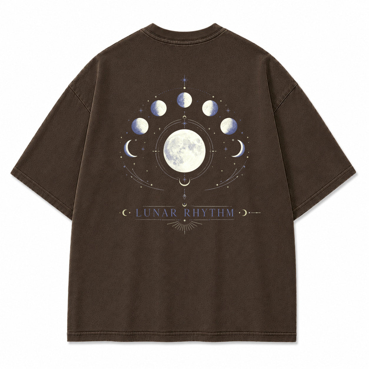 Moon Phase Archive Celestial Graphic T-Shirt