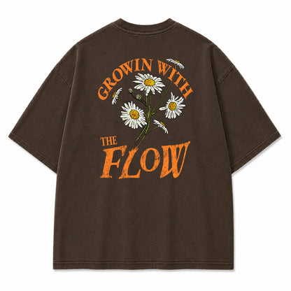 Grow With The Flow Daisy Graphic T-Shirt
