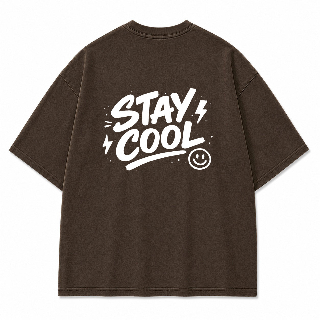 Stay Cool Smiley Graphic T-Shirt