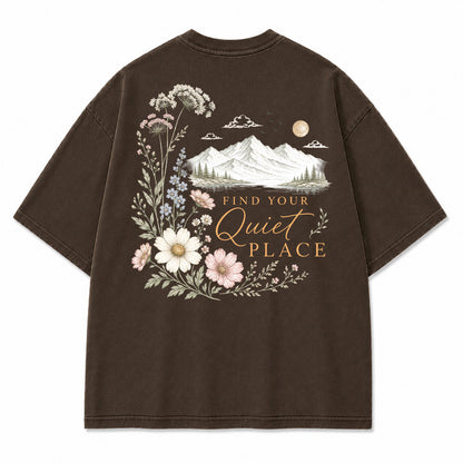 Find Your Quiet Place Graphic T-Shirt
