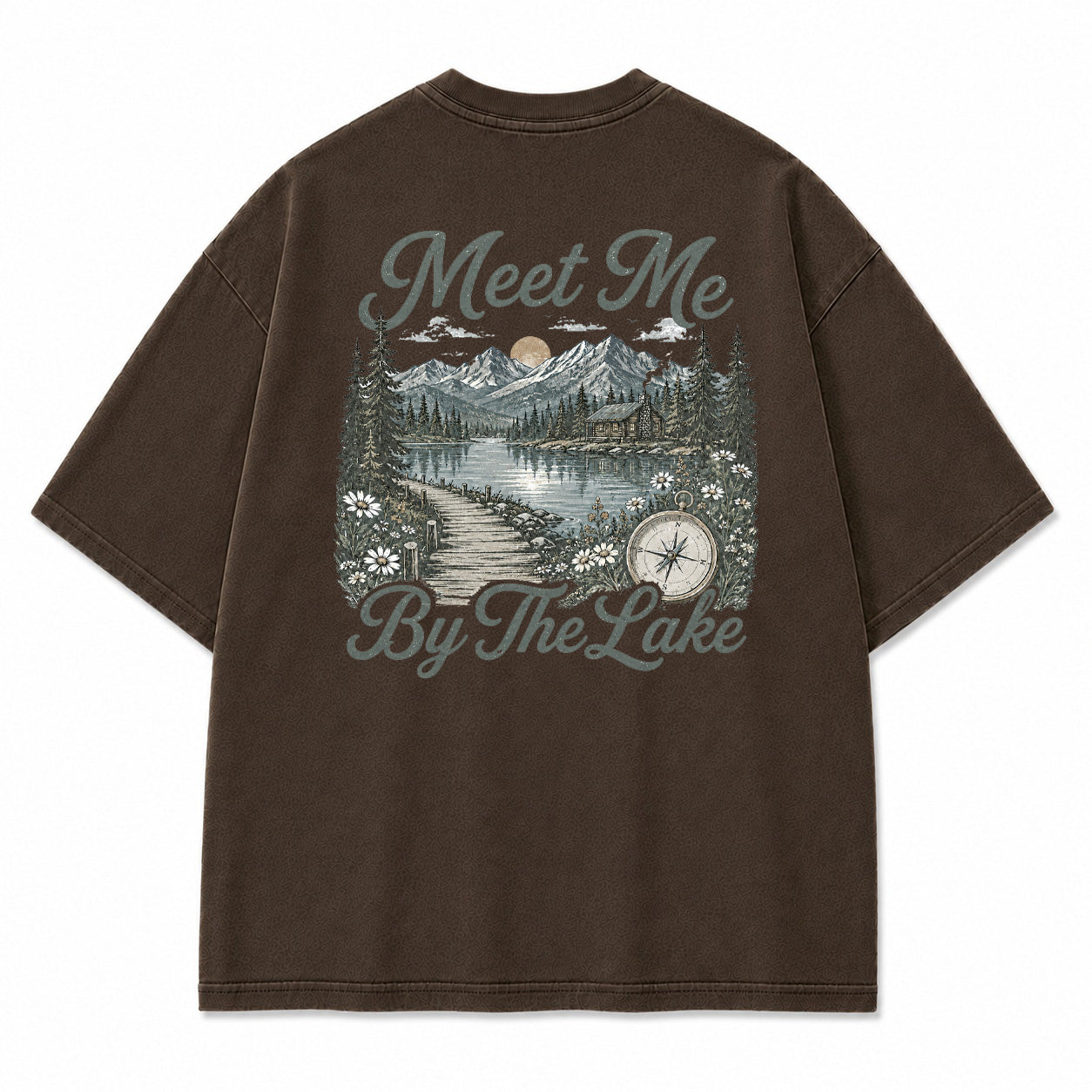 Meet Me By The Lake Graphic T-Shirt