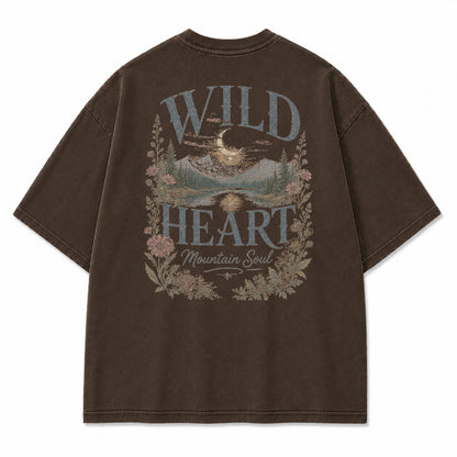 Moonlit Meadow Lakeview Graphic T-Shirt
