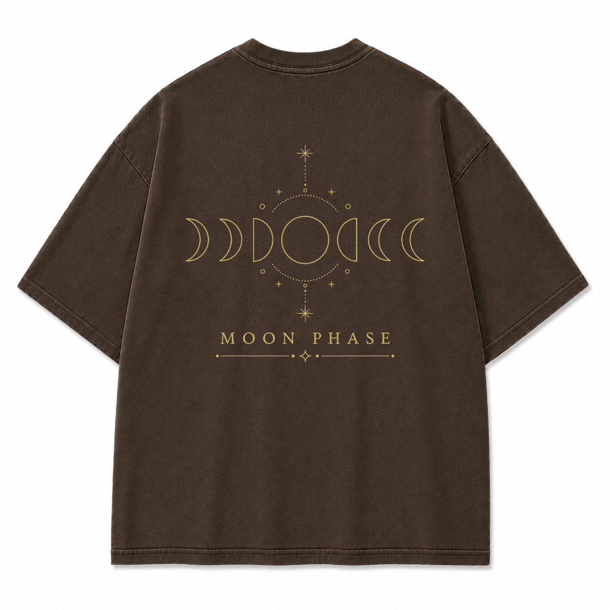 Moon Phase Minimal Graphic T-Shirt