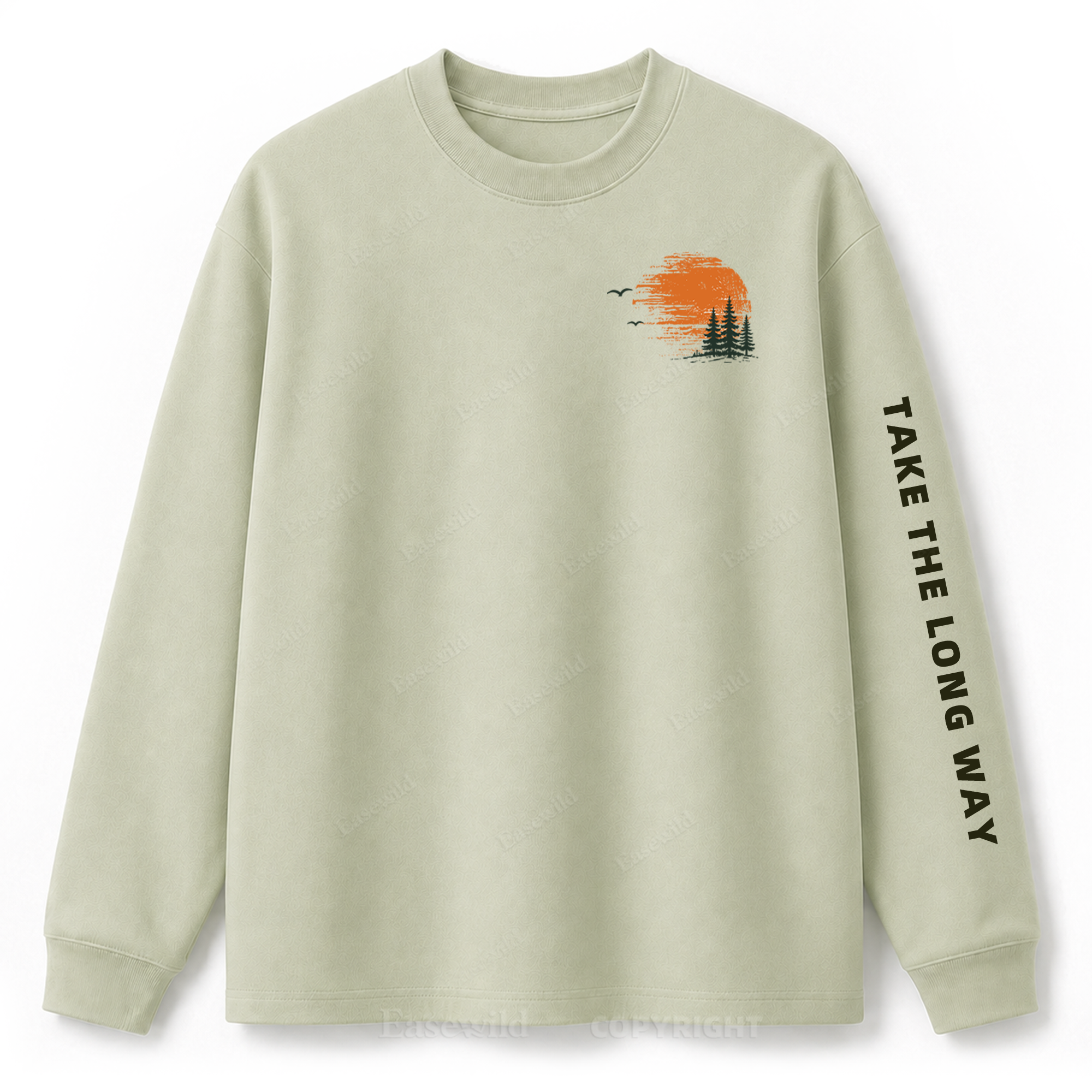 Somewhere Between Lost & Free Long Sleeve Tee