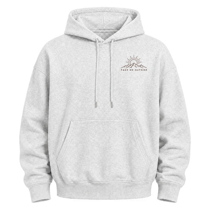 Take Me Outside Out West Grafik-Kapuzenpullover