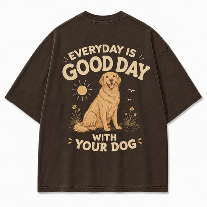 Good Day With Your Dog Graphic Tee