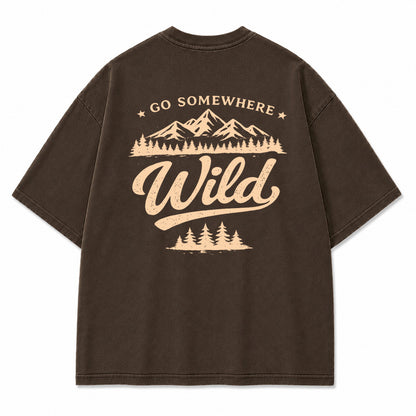Go Somewhere Wild Graphic T-Shirt