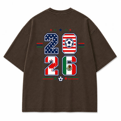 2026 Vintage Football Graphic T-Shirt