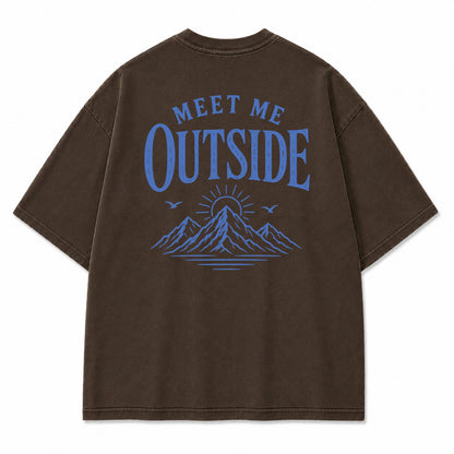 Meet Me Outside Graphic T-Shirt