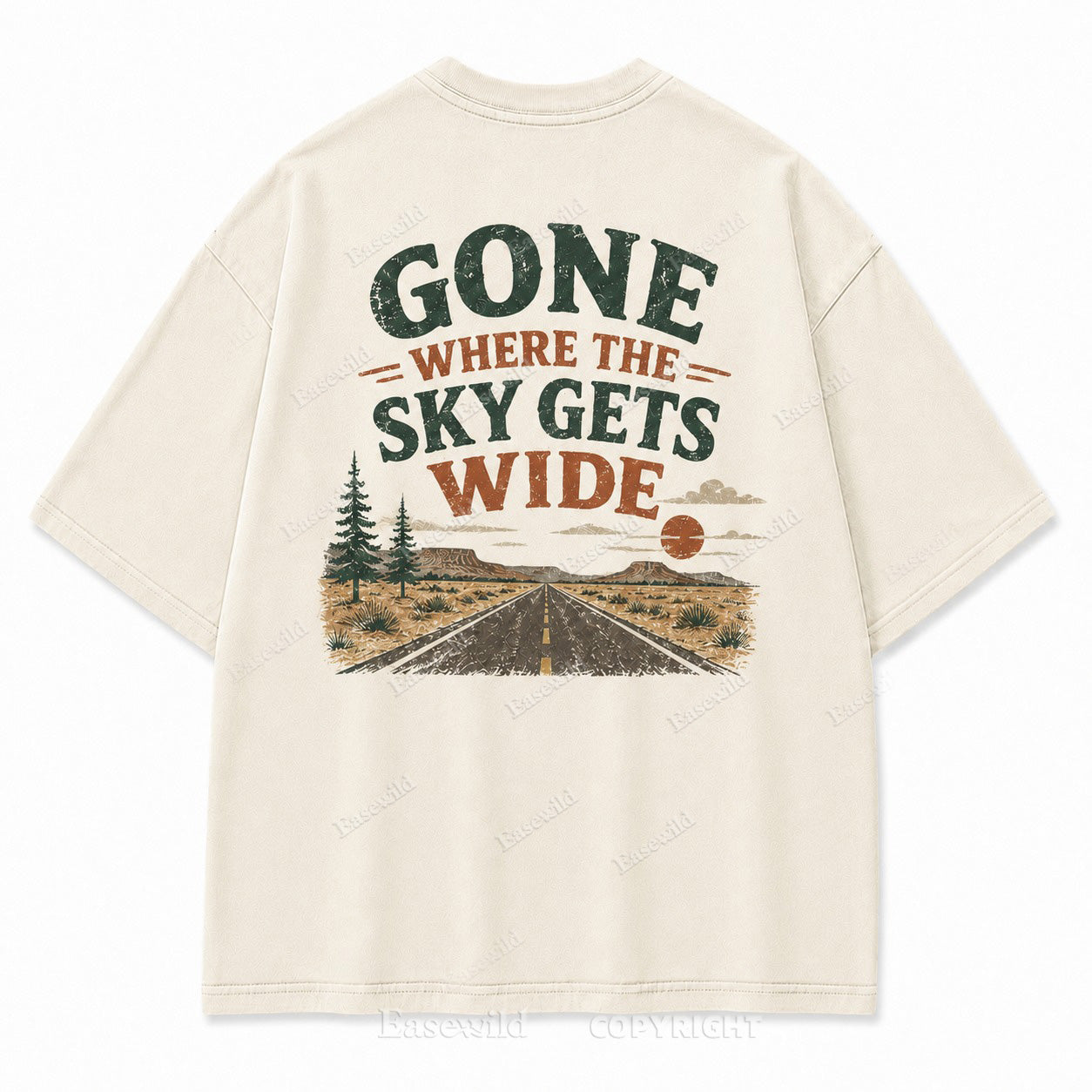 Gone Where the Sky Gets Wide Tee